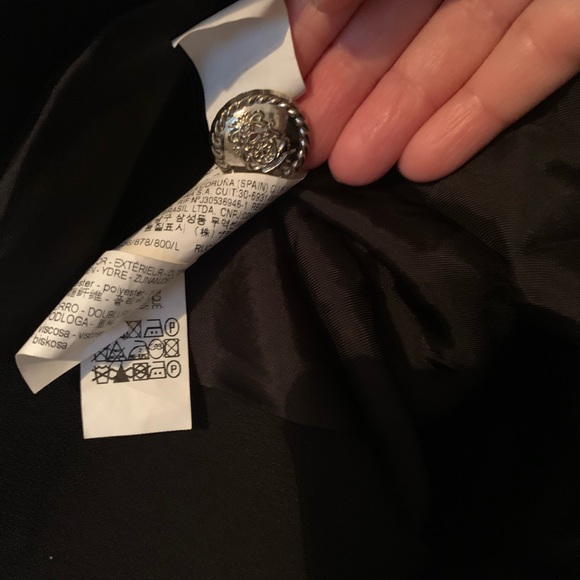 Zara fitted black vest - Picture 7 of 9